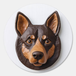 Australian Kelpie Dog 3D Inspired Sign