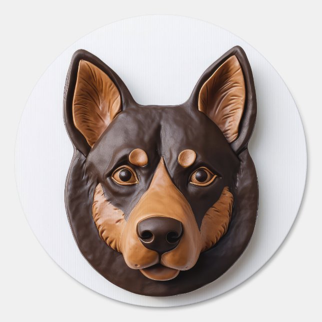 Australian Kelpie Dog 3D Inspired Sign (Front)