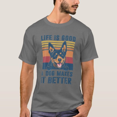 Australian Kelpie Dog Gifts Funny Australian Kelpi T_Shirt