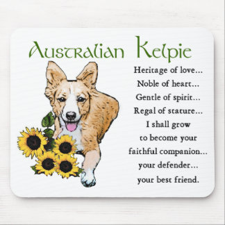 Australian Kelpie Gifts Mouse Pad