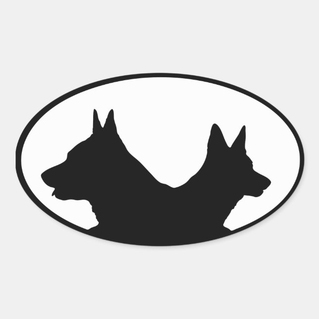 Australian Kelpie Sticker (Front)