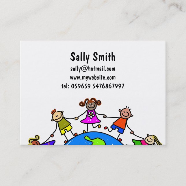 Australian Kids Business Card (Front)