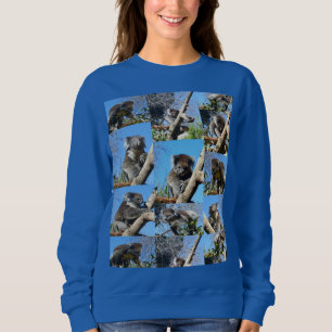 Australian Koala Bear Photo Collage, Sweatshirt