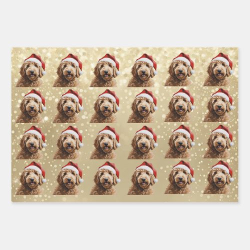 Australian Labradoodle 1 Holiday Edition Wrapping Paper Sheets