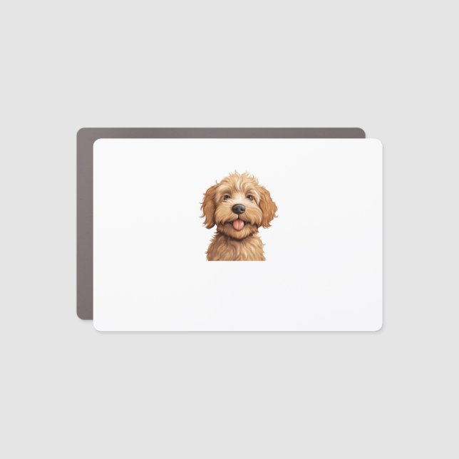 Australian Labradoodle Car Magnet (Front)
