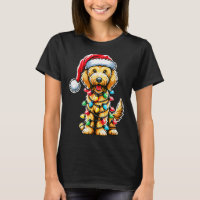 Australian Labradoodle Christmas Tree Xmas Santa L