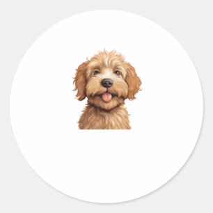 Australian Labradoodle Classic Round Sticker