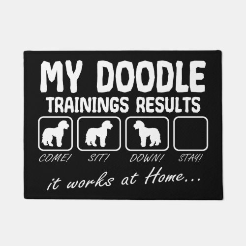 Australian Labradoodle Doodle Dog Funny Design Doormat