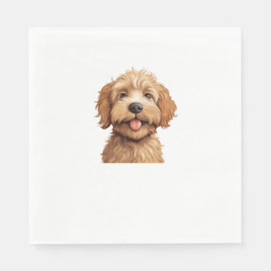 Australian Labradoodle Napkins