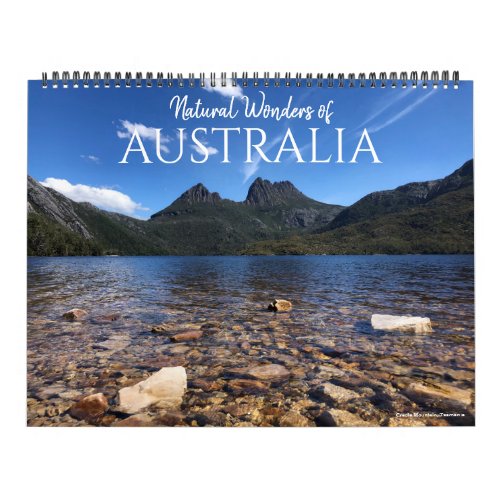 australian landscapes 2024 with locations large calendar