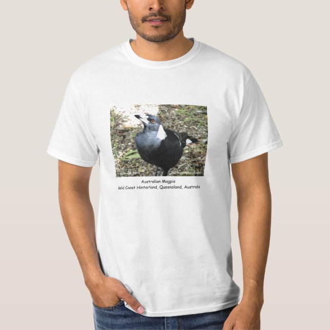 Australian Magpie T-Shirt (Front)