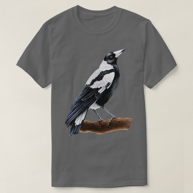 Australian Magpie TShirt (Design Front)