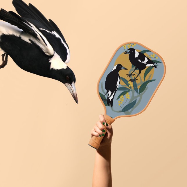 Australian Magpies  Pickleball Paddle (Creator Uploaded)