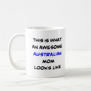 australian mom, awesome coffee mug