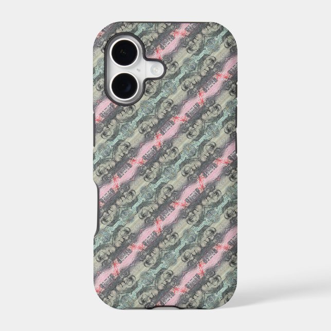 Australian money pattern iphone case (Back)