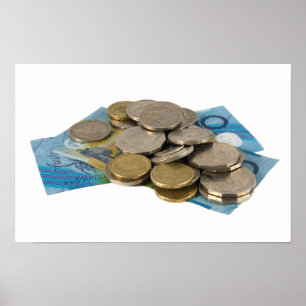 Australian money poster