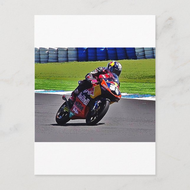 Australian Moto Grand Prix Postcard (Front)