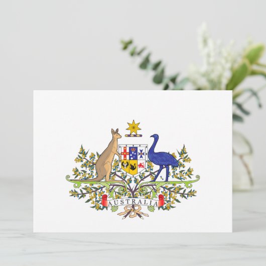 Australian national emblem (Standing Front)