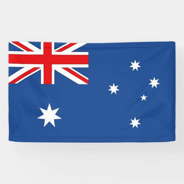 Australian National Flag Banner (Horizontal)