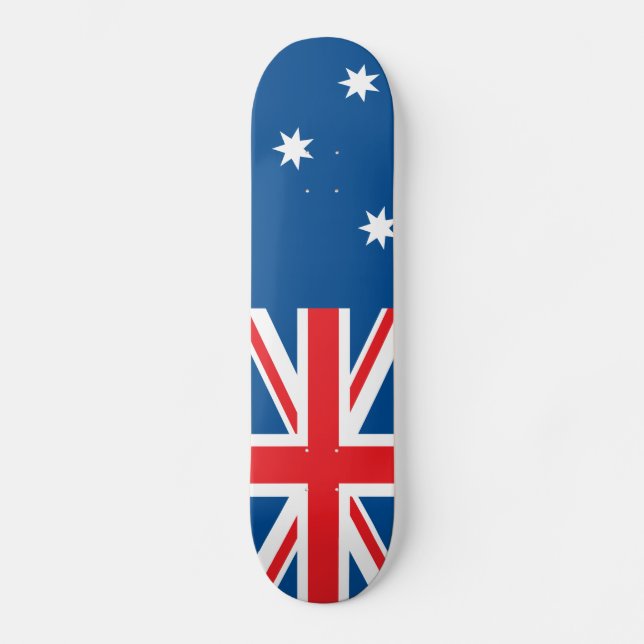 Australian national flag skateboard (Front)