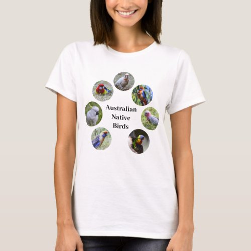 Australian Native Birds _ Womens T_Shirt