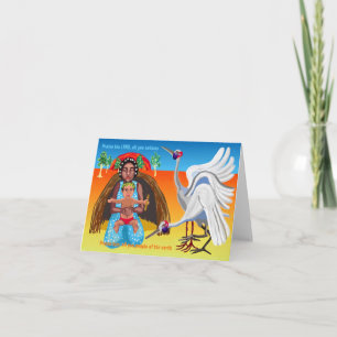 Australian Nativity  Card