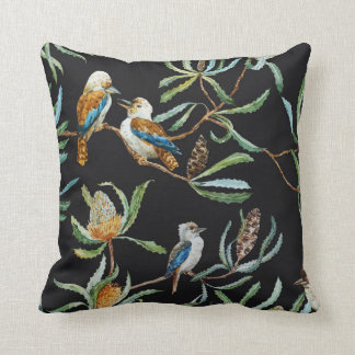 Australian nature pillow (Black)
