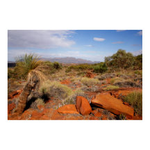 Australian Outback Desert Poster