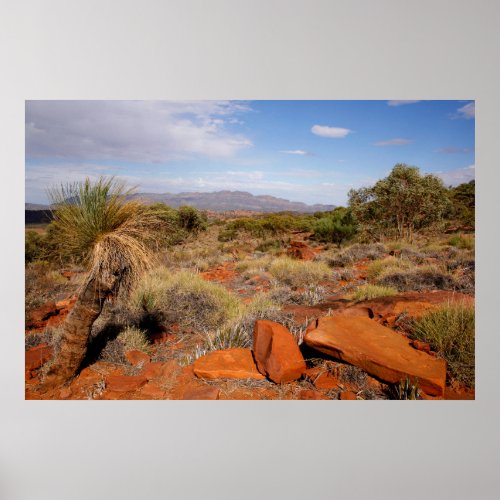 Australian Outback Desert Poster