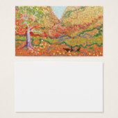 Australian outback landscape art with kangaroos (Front & Back)