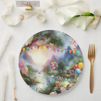 Australian Outback Party Paper Plates