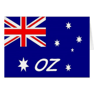 Australian OZ Flag Cards