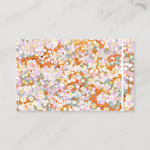 Australian paper daisy wildflowers business card