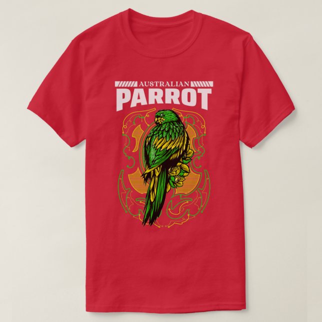 Australian Parrot 1 T-Shirt (Design Front)