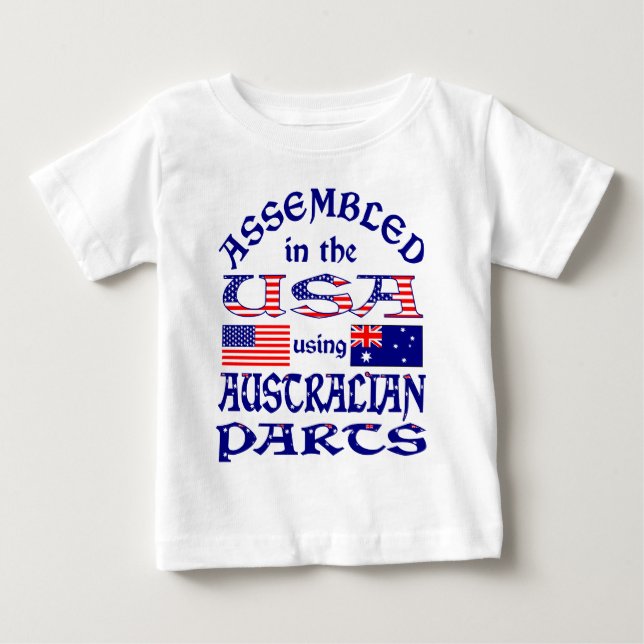 Australian Parts Baby T-Shirt (Front)