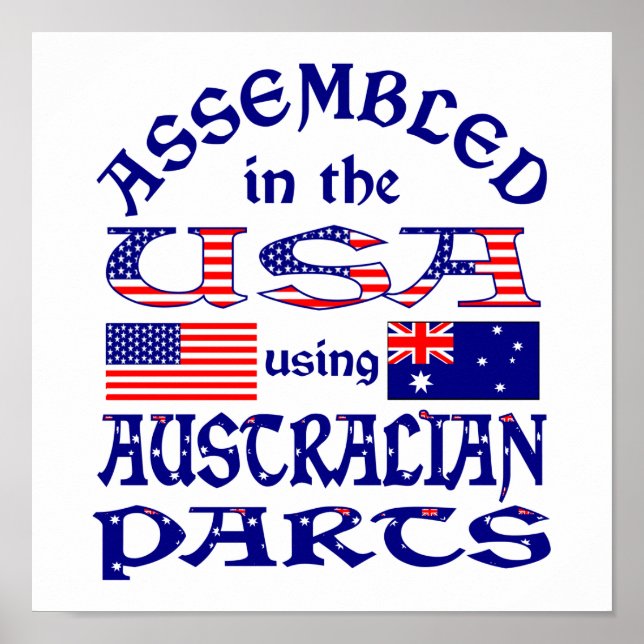 Australian Parts (W) Poster (Front)