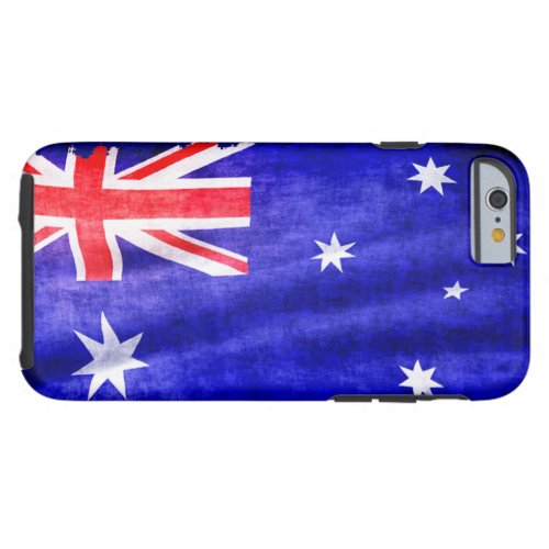 Australian Patriotic Flag of Australia for Aussies Tough iPhone 6 Case