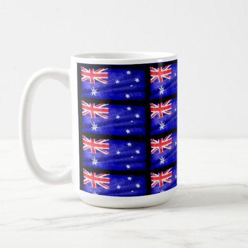 Australian Patriotic Flag of Australia for Aussies Coffee Mug