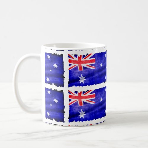 Australian Patriotic Flag of Australia for Aussies Coffee Mug