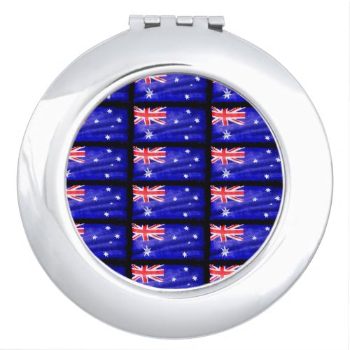 Australian Patriotic Flag of Australia for Aussies Mirror For Makeup