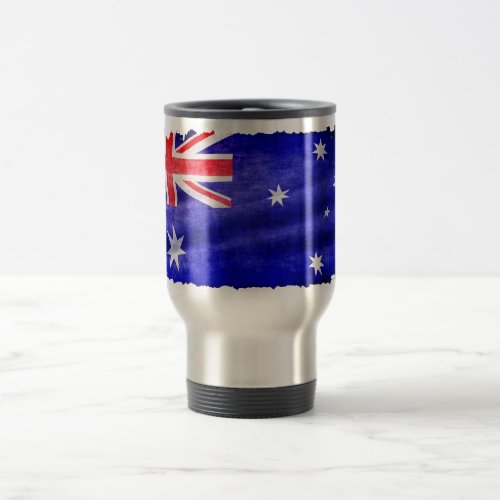 Australian Patriotic Flag of Australia for Aussies Travel Mug