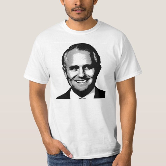Australian PM Malcolm Turnbull T-Shirt (Front)