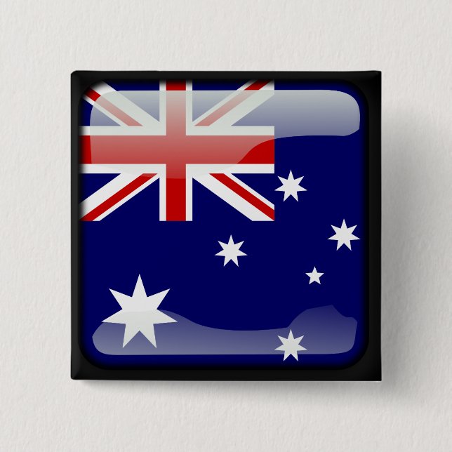 Australian polished button (Front)
