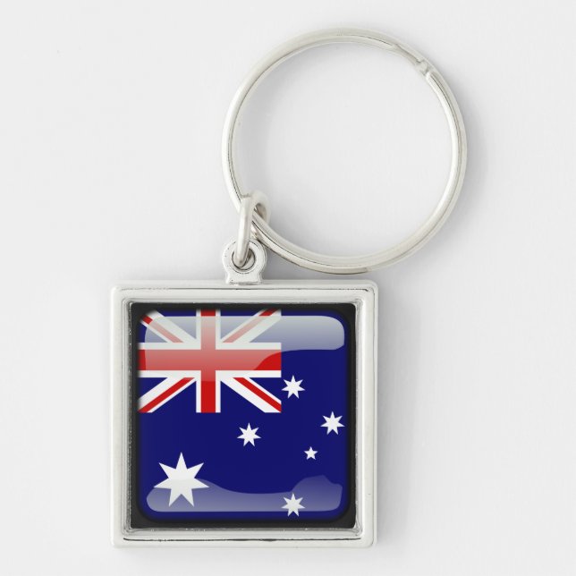 Australian polished keychain (Front)