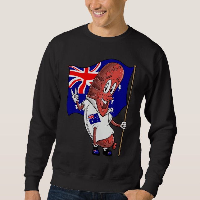 Australian pork roast sausage sweatshirt (Front)