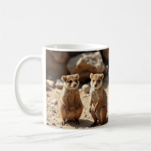 Australian Quokka Twins, Coffee Mug
