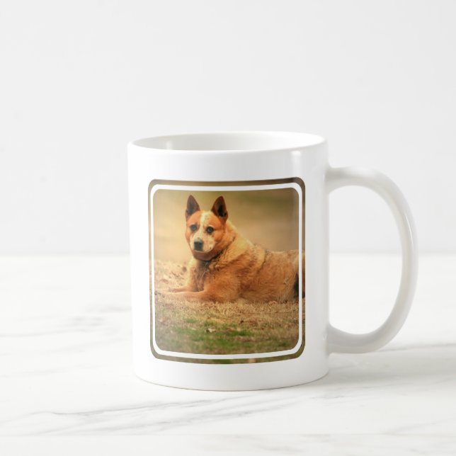 Australian Red Cattle Dog Coffee Mug (Right)