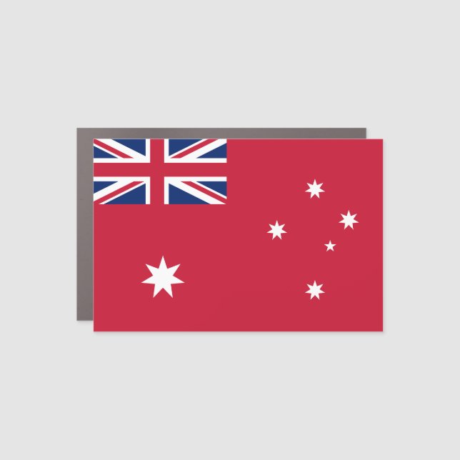 Australian Red Ensign Car Magnet (Front)