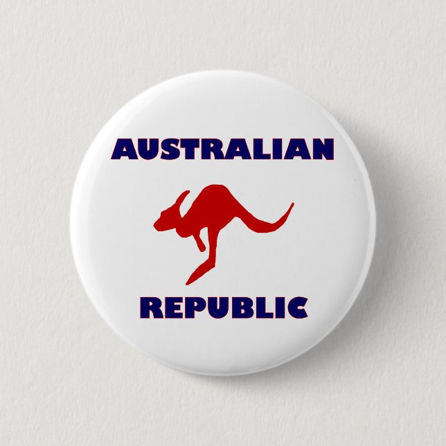 Australian Republic Pinback Button (Front)
