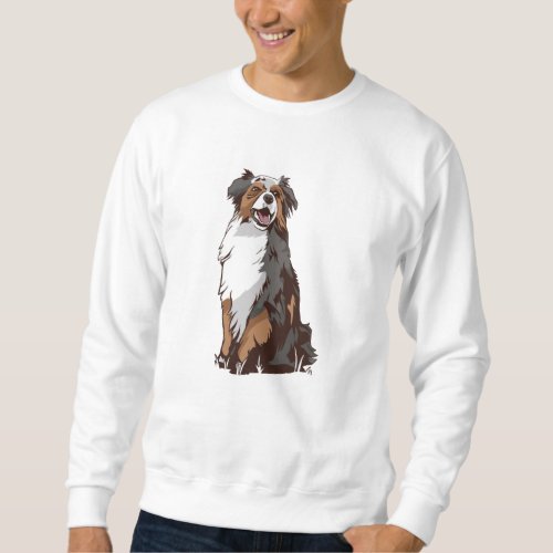 Australian Sheperd Dog Gift Canine Owner Sweatshirt